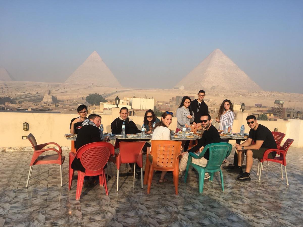 Mena Inn Pyramids Giza Exterior foto